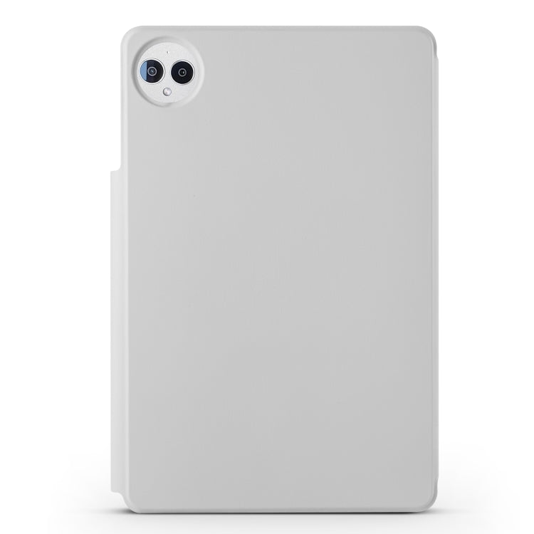 For Huawei MatePad Pro 12.2 2024 Fixed Buckle Magnetic Deformation Leather Tablet Case(Grey)