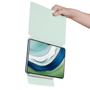 For Huawei MatePad Pro 12.2 2024 Fixed Buckle Magnetic Deformation Leather Tablet Case(Baby Green)