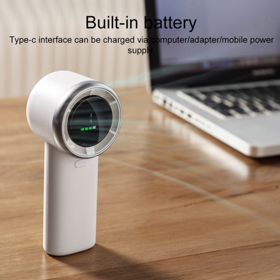 N603 HD Digital Display Handheld Turbine Fan(Black)