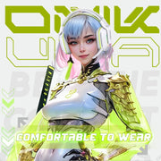ONIKUMA X13 RGB Colorful Lighting Wired Gaming Headset with Microphone, Length:2.2m(White)