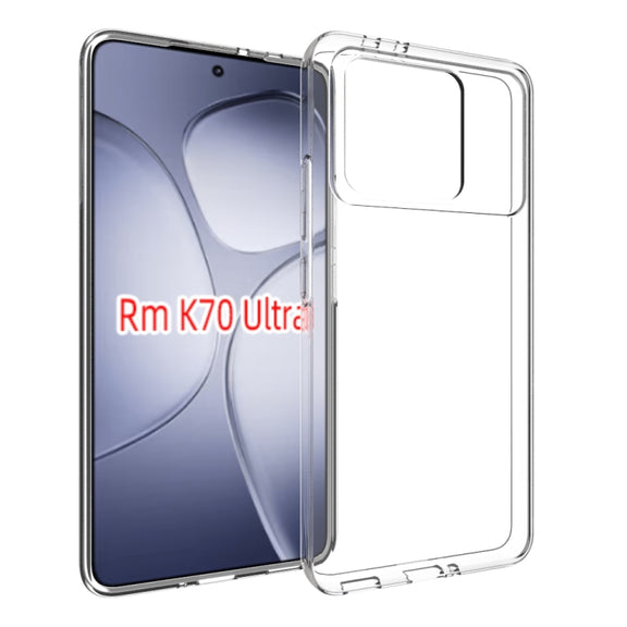 For Redmi K70 Ultra Water-resistant Texture TPU Phone Case(Transparent)