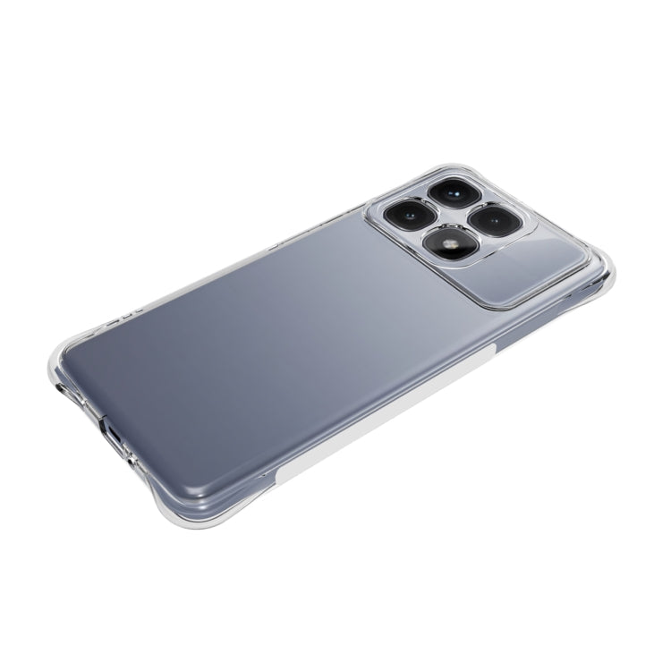 For Redmi K70 Ultra Shockproof Non-slip Thickening TPU Phone Case(Transparent)