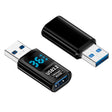 60W 10Gbps Intelligent Digital Display Fast Charge Adapter USB-A to USB-A - Converter & Adapter by PMC TechLife | Online Shopping South Africa | PMC TechLife | Buy Now Pay Later Mobicred