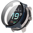 For Suunto Race S PC + Tempered Glass Film Integrated Watch Protective Case(Dark Blue) - Watch Case by PMC TechLife | Online Shopping South Africa | PMC TechLife | Buy Now Pay Later Mobicred