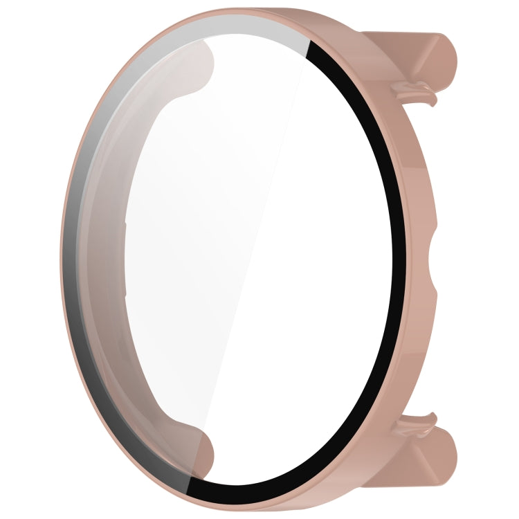 For Suunto Race S PC + Tempered Glass Film Integrated Watch Protective Case(Pink)