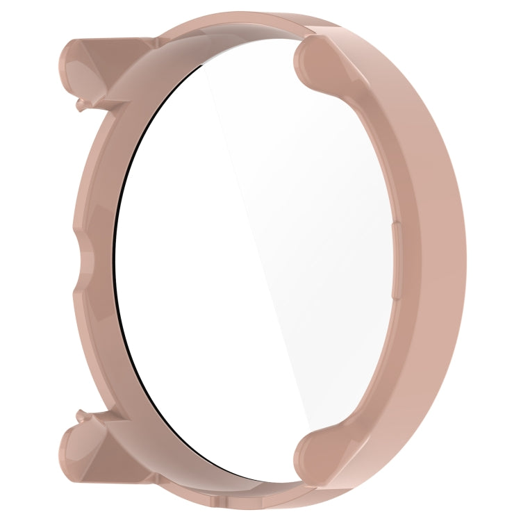 For Suunto Race S PC + Tempered Glass Film Integrated Watch Protective Case(Pink)
