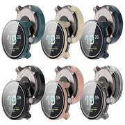 For Suunto Race S PC + Tempered Glass Film Integrated Watch Protective Case(Black)