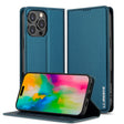 For iPhone 16 Pro Max LC.IMEEKE L1 Series Frosted Fine Texture PU Phone Case(Blue) - iPhone 16 Pro Max Cases by LC.IMEEKE | Online Shopping South Africa | PMC TechLife | Buy Now Pay Later Mobicred