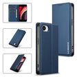 For iPhone 16e LC.IMEEKE L1 Series Frosted Fine Texture PU Phone Case(Blue) - iPhone 16e Cases by LC.IMEEKE | Online Shopping South Africa | PMC TechLife | Buy Now Pay Later Mobicred