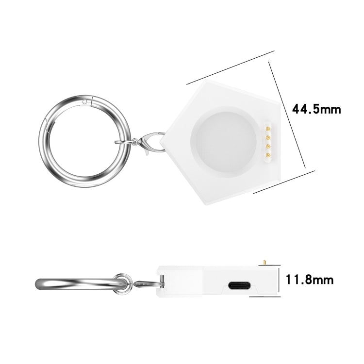 For OnePlus Watch 3 Portable Smart Watch Charger(White)