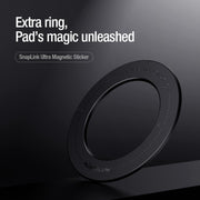2pcs NILLKIN NKL12 Magnetic Ring Ultra(Black)