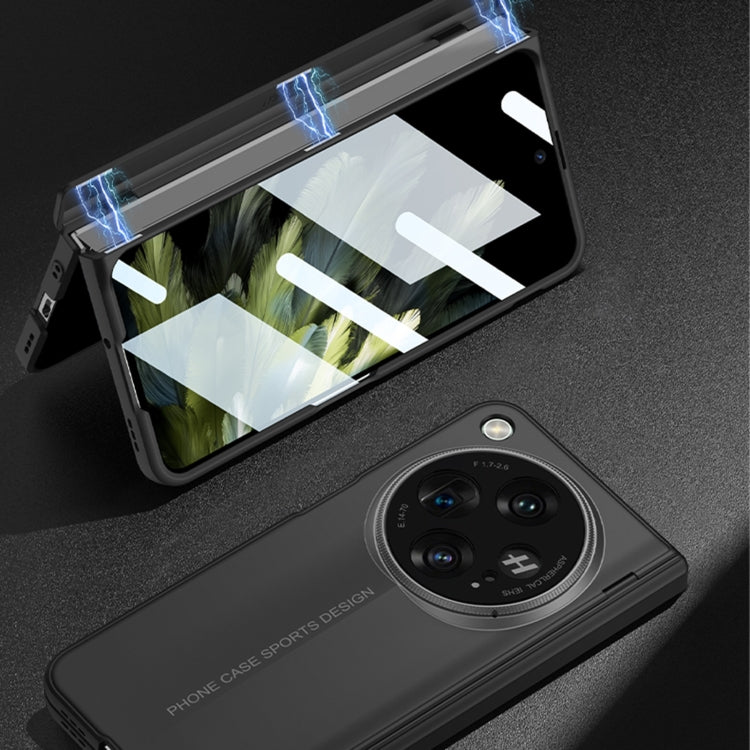 For OnePlus Open GKK Integrated Magnetic Blade Ultra-thin Full Coverage Phone Case(Black)