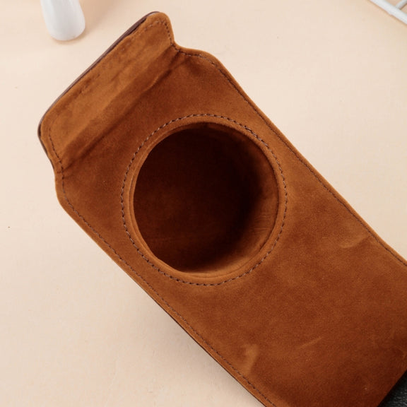 For FUJIFILM X100VI Full Body Leather Camera Case Bag with Strap(Brown)