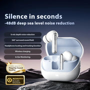 Sanag T51S TWS ANC Noise Reduction Wireless Bluetooth Earphone(Beige)