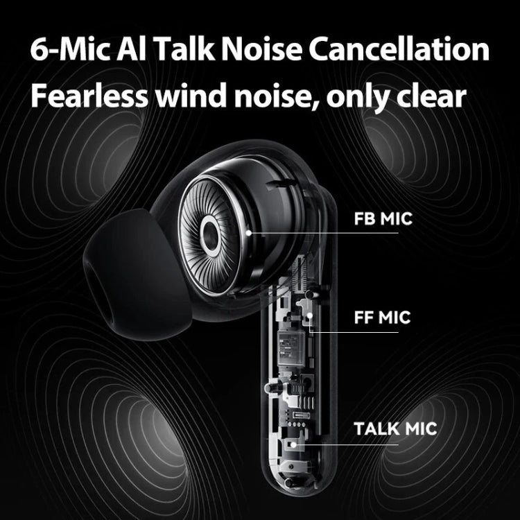 Sanag T51S TWS ANC Noise Reduction Wireless Bluetooth Earphone(Beige)