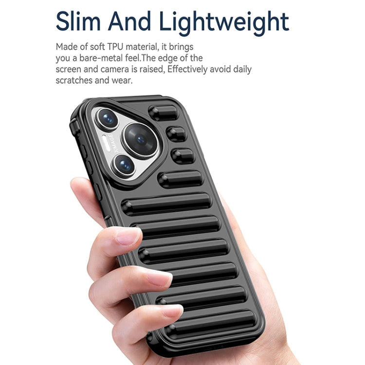 For Huawei Pura 70 Pro+ Capsule Series Candy Color TPU Phone Case(Orange)