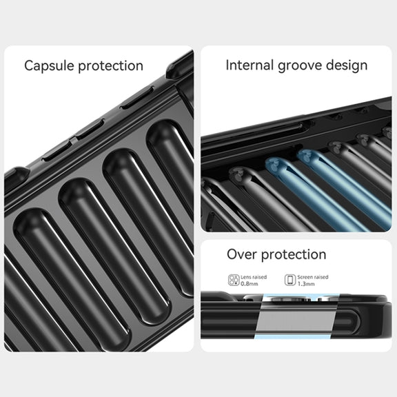 For Huawei Pura 70 Ultra Capsule Series Candy Color TPU Phone Case(Black)