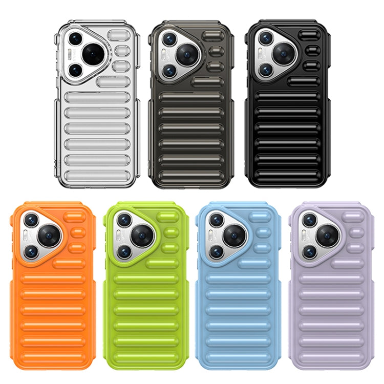 For Huawei Pura 70 Pro+ Capsule Series Candy Color TPU Phone Case(Orange)