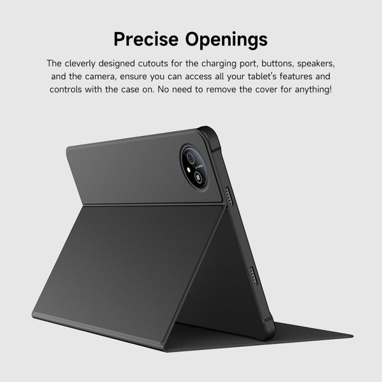 Ulefone Smart Book Cover PU Leather Case For Tab A11 Pro(Grey)