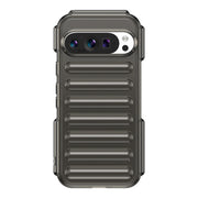 For Google Pixel 9 Capsule Series Candy Color TPU Phone Case(Transparent Grey)