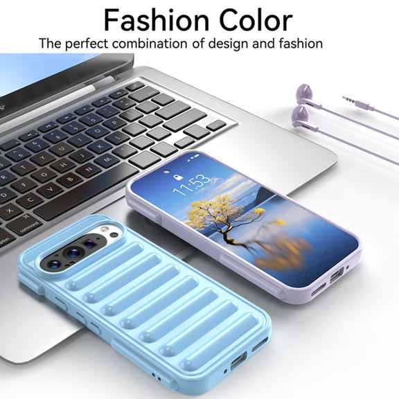 For Google Pixel 9 Pro XL Capsule Series Candy Color TPU Phone Case(Orange)