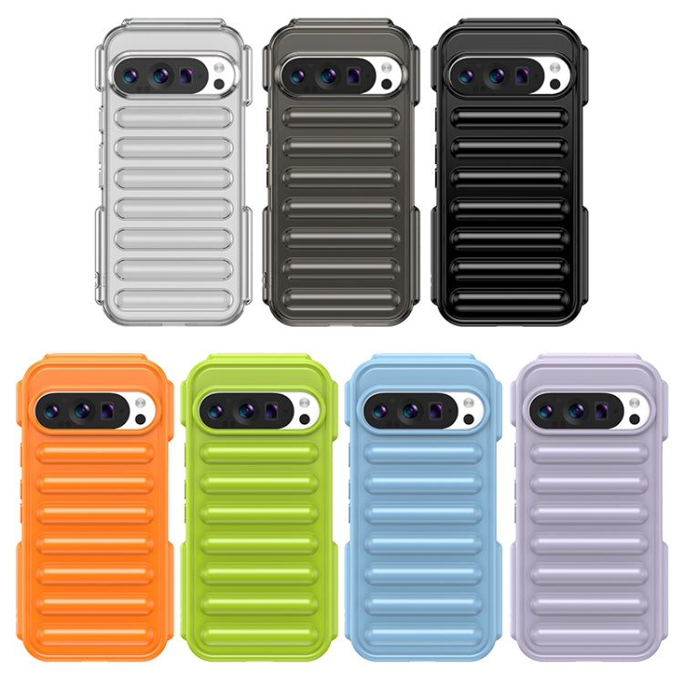 For Google Pixel 9 Pro XL Capsule Series Candy Color TPU Phone Case(Orange)