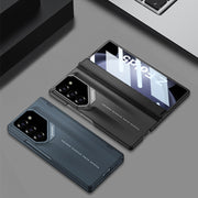 For Samsung Galaxy Z Fold5 GKK Integrated Folding Supercar Phone Case(Grey)