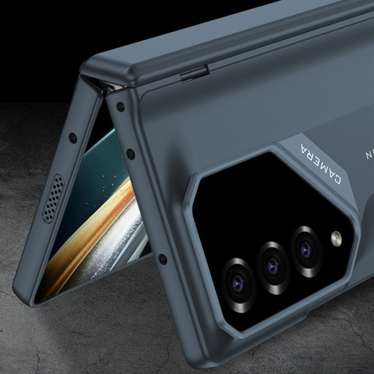 For Samsung Galaxy Z Fold4 GKK Integrated Folding Supercar Phone Case(Black)