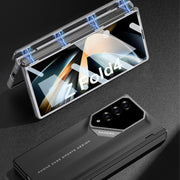 For Samsung Galaxy Z Fold4 GKK Integrated Folding Supercar Phone Case(Green)