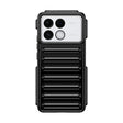 For Redmi K70 Capsule Series Candy Color TPU Phone Case(Black) - Xiaomi Cases by PMC Jewellery | Online Shopping South Africa | PMC Jewellery | Buy Now Pay Later Mobicred
