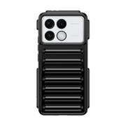 For Redmi K70 Capsule Series Candy Color TPU Phone Case(Black)