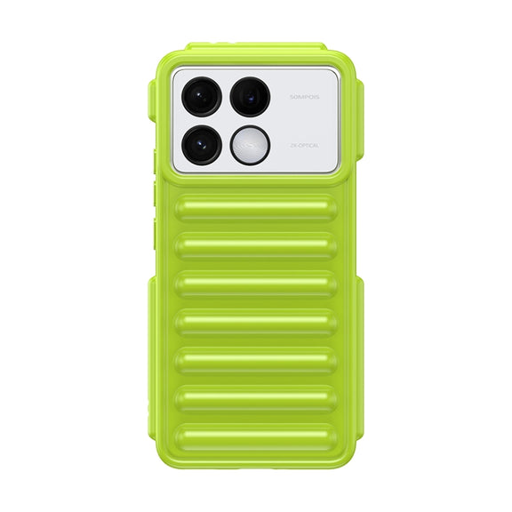 For Redmi K70 Capsule Series Candy Color TPU Phone Case(Green)