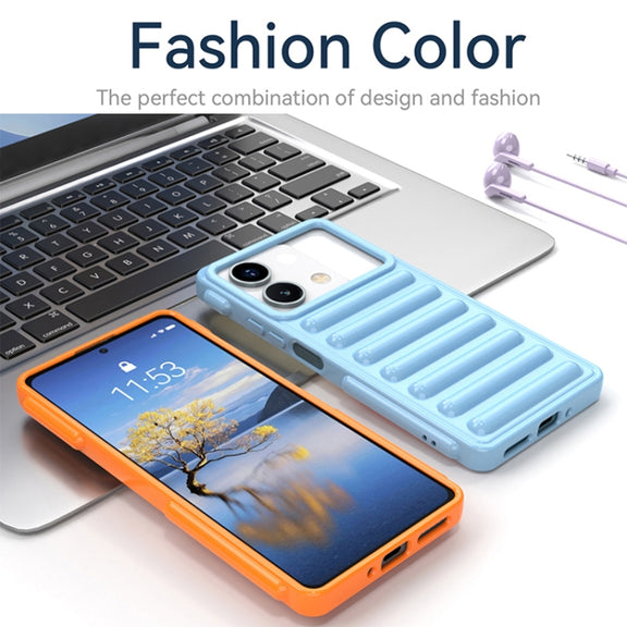 For Redmi K70 Capsule Series Candy Color TPU Phone Case(Purple)