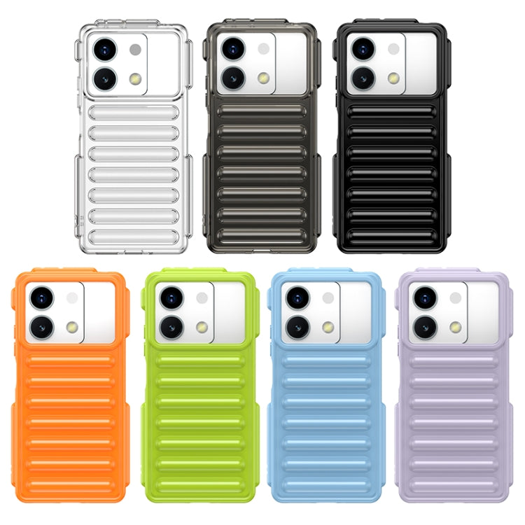 For Redmi K70 Capsule Series Candy Color TPU Phone Case(Orange)