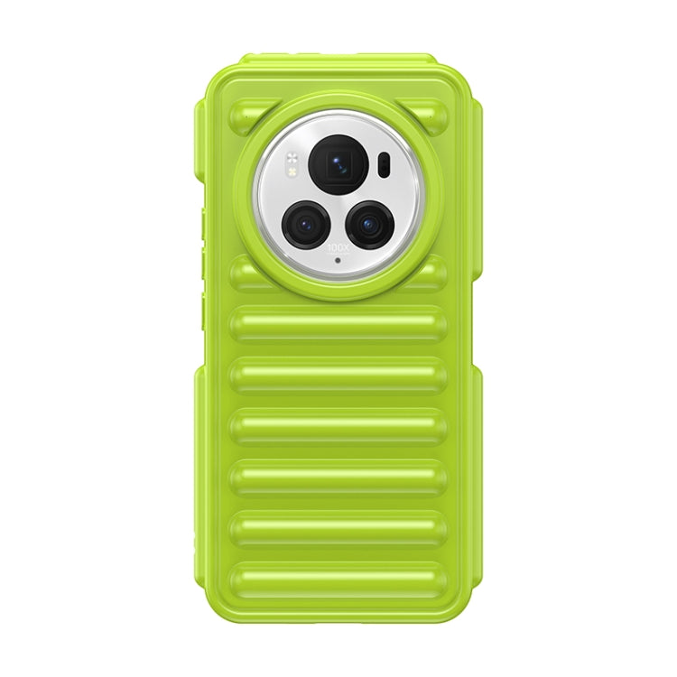 For Honor Magic6 Pro Capsule Series Candy Color TPU Phone Case(Green)