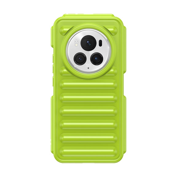 For Honor Magic6 Pro Capsule Series Candy Color TPU Phone Case(Green)