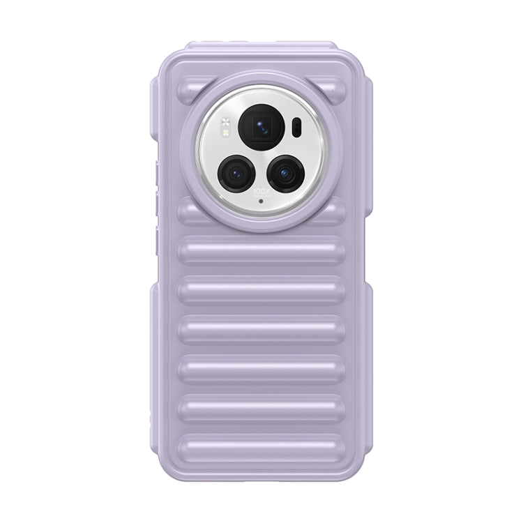 For Honor Magic6 Pro Capsule Series Candy Color TPU Phone Case(Purple)