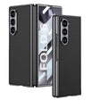 For Samsung Galaxy Z Fold6 GKK Integrated Plating Leather Full Coverage Phone Case(Black) - free shipping - PMC Jewellery - Order now!