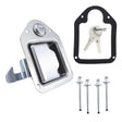 Trailer / Yacht / Truck Stainless Steel Tool Box Lock Paddle Latch & Keys - Locks & Hasps by PMC Jewellery | Online Shopping South Africa | PMC Jewellery | Buy Now Pay Later Mobicred