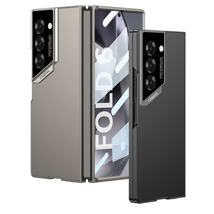For Samsung Galaxy Z Fold6 GKK Integrated Ultra-thin Raptor Full Coverage Phone Case(Black)