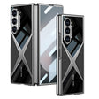 For Samsung Galaxy Z Fold6 GKK Integrated Leather Electroplating Supersonic Speed Shockproof Phone Case(Black) - free shipping - PMC Jewellery - Order now!