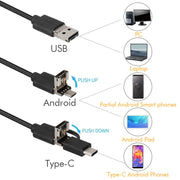 inskam107 3.9mm 3 In 1 HD Water-resistant Industry Digital Endoscope Inspection Camera, Length:5m Hard Cable