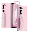 For Samsung Galaxy Z Fold6 GKK Integrated Silicone Wristband Phone Case(Pink) - free shipping - PMC Jewellery - Order now!