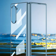 For Samsung Galaxy Z Fold6 GKK Big Hole Electroplating Phantom Full Coverage Phone Case(Transparent)