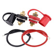 Pair 250A Car Stud Battery Charger Binding Post(Black + Red) - free shipping - PMC Jewellery - Order now!