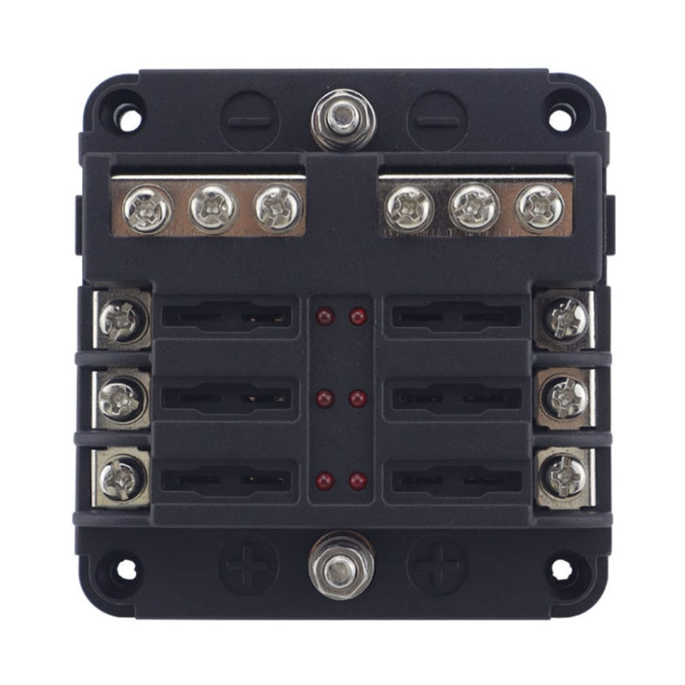 6 Way Fuse Block with 24pcs Fuses and 12pcs Terminals
