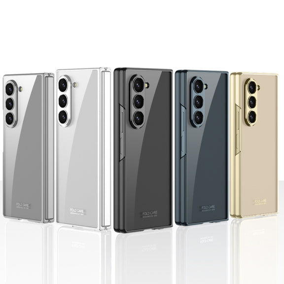 For Samsung Galaxy Z Fold6 GKK Integrated Electroplating Phantom Full Coverage Phone Case(Silver)