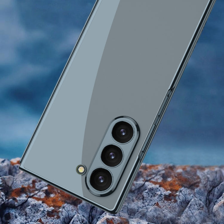 For Samsung Galaxy Z Fold6 GKK Integrated Electroplating Phantom Full Coverage Phone Case(Silver)