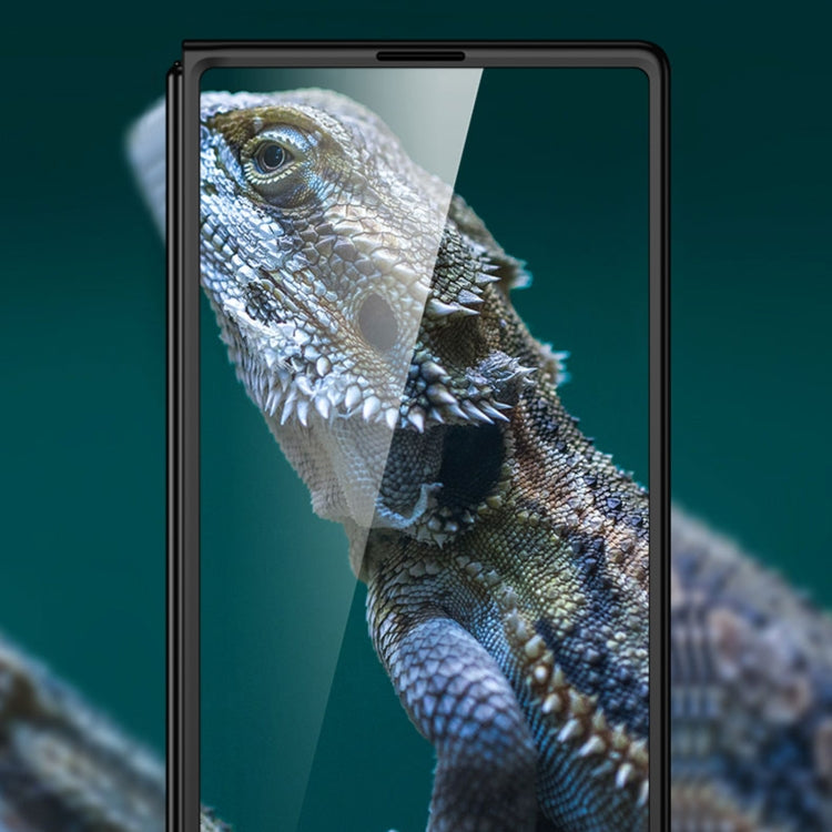For Samsung Galaxy Z Fold6 GKK Integrated Electroplating Phantom Full Coverage Phone Case(Black)