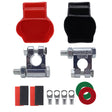 Car Positive & Negative Battery Connector Zinc Alloy Battery Clamp with 4pcs SC Terminals and Cover - Booster Cable & Clip by PMC Jewellery | Online Shopping South Africa | PMC Jewellery | Buy Now Pay Later Mobicred